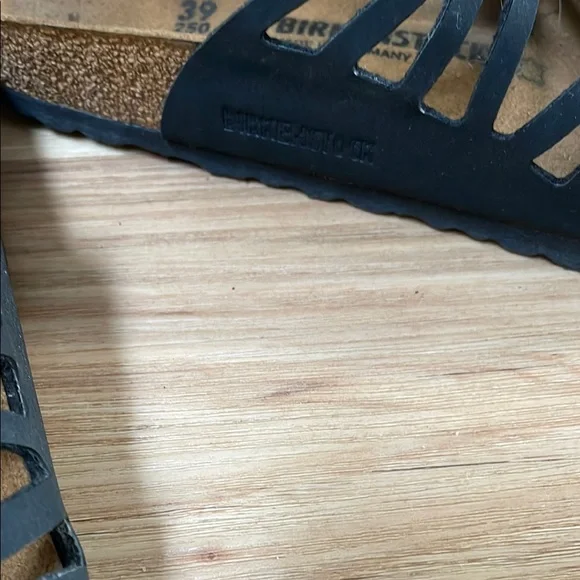 Birkenstock Granada Black Strappy Sandals - Picture 6 of 6